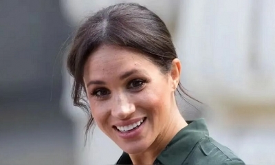 La esposa del príncipe Harry ha sido captada con las joyas que le regaló Carlos III mientras realizaba ejercicios 