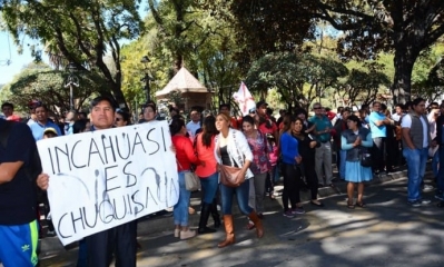 Los chuquisaqueños continúan movilizados/Foto. RRSS