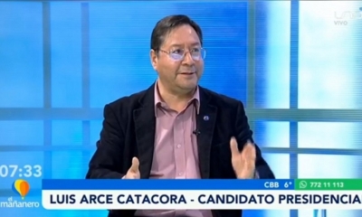 Foto Captura de pantalla: Luis Arce Catacora