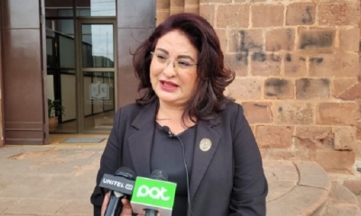 La magistrada del Tribunal Constitucional Plurinacional (TCP) Karen Gallardo 