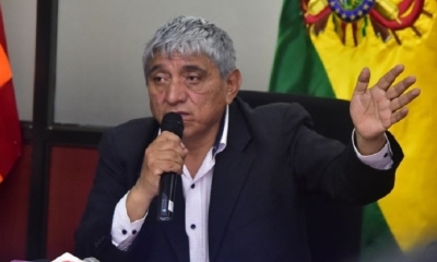 El alcalde de La Paz, Iván Arias