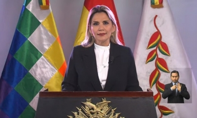 La presidenta Jeanine Áñez anuncia nuevas medidas contra el Covid-19