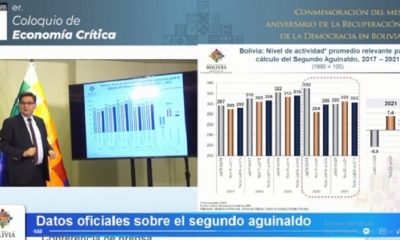 El ministro de Economía y Finanzas, Marcelo Montenegro