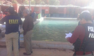 El niño se sumergió a una zona profunda/Foto. RRSS