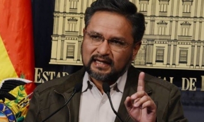 Ministro de la Presidencia, Alfredo Rada.