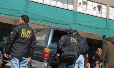 La Fuerza Especial de Lucha Contra el Crimen (FELCC) de La Paz.