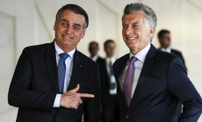 Jair Bolsonaro y Mauricio Macri/Foto. RRSS