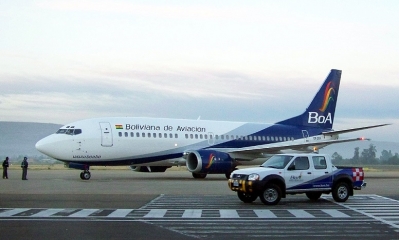 Una aeronave de BoA 