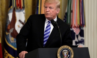 Donald J. Trump, presidente de Estados Unidos. 