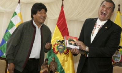 Evo Morales y Rafael Correa/Foto. RRSS