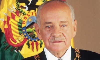 El expresidente Hugo Banzer Suárez. Foto: Internet