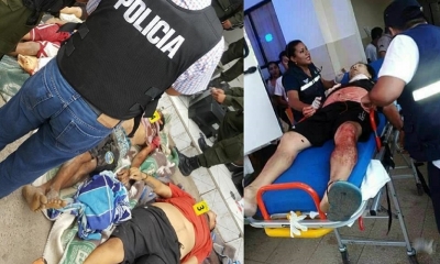 Los muertos en la cárcel de Palmasola/Foto. RRSS