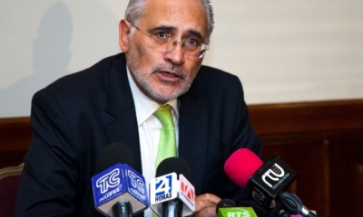 Carlos Mesa, negó cualquier acusación de los familiares de la víctima de octubre negro/Foto. RRSS