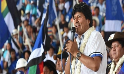 Morales, proclamado candidato. Foto/archivo digital