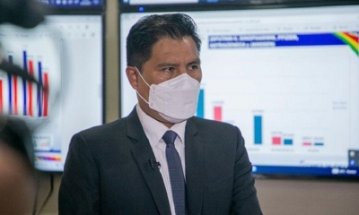 El ministro de Salud, Jeyson Auza. | Foto archivo | Agencias