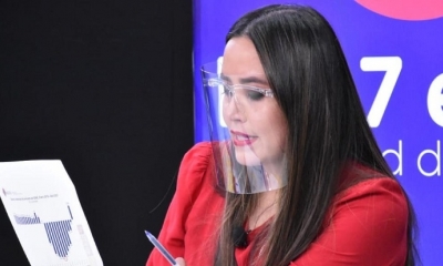 La ministra de Planificación del Desarrollo, Gabriela Mendoza