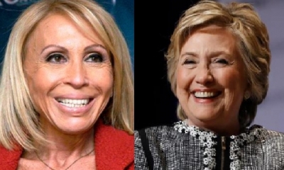 Laura Bozzo y Hillary Clinton/Foto. Kandire