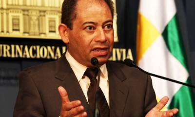 El ministro de Gobierno, Carlos Romero