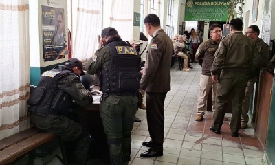 Los implicados fueron llevados a la FELCC.
