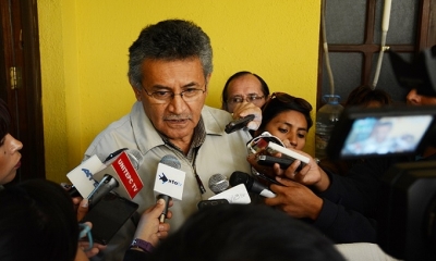 Iván Canelas, gobernador del departamento boliviano de Cochabamba. Foto: Gobernación de Cochabamba