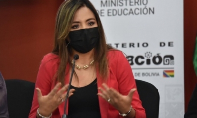 Viceministra de Comunicación, Gabriela Alcón