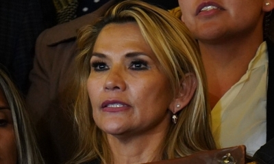 La expresidenta, Jeanine Áñez