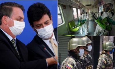 Situación del coronavirus en América Latina. | Fuente: AFP
