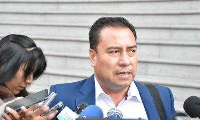 El ministro de Salud, Rodolfo Rocabado