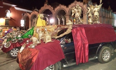 Se mostraron los mejores objetos hechos de pura plata/Foto. EP 