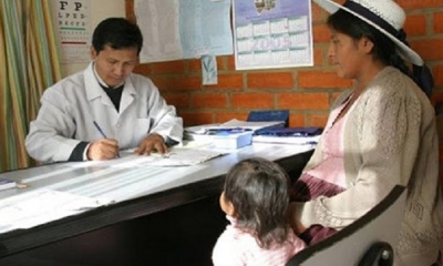 Foto / Archivo :  personal de salud a dejar la zona porque teme la propagación del COVID-19 en esa región.