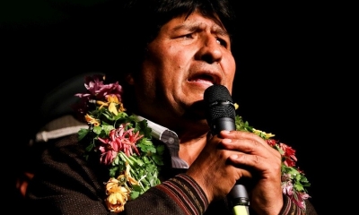 El presidente Evo Morales