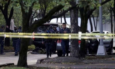 La zona del ataque al convoy oficial / Foto: Reuters.