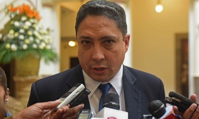 Héctor Arce, Ministro de Justicia. Foto: ABI