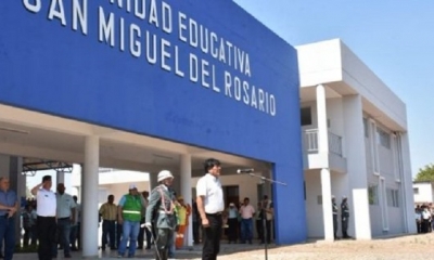 El presidente Evo Morales visitó el municipio La Guardia