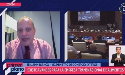 Viceministro de Comercio Exterior e Integración, Benjamín Blanco