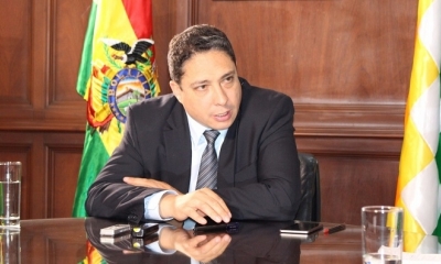 El ministro de Justicia, Héctor Arce.