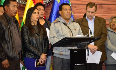 Sectores sociales apoyan el Proyecto de Ley de Fortalecimiento de Lucha Contra el Contrabando /Foto. RRSS