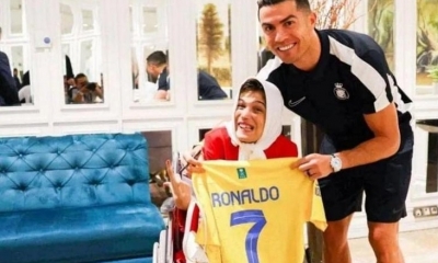 Cristiano Ronaldo visitó Irán el mes pasado para disputar la Liga de Campeones de Asia.