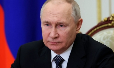 El presidente ruso, Vladimir Putin, comparado con Hamás