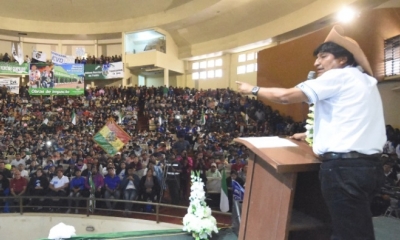 Evo Morales/Foto. ABI