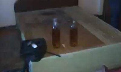 Elaboran las camas de cemento para evitar decomiso/Foto. Captura de pantalla