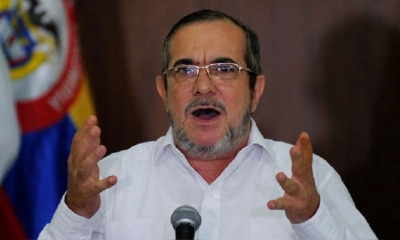 Líder máximo de la exguerrilla FARC, Rodrigo Londoño, conocido como Timochenko. 