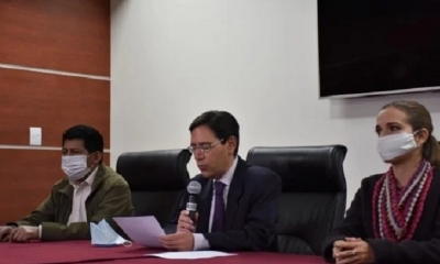 Vocales del Tribunal Supremo Electoral. Foto: TSE