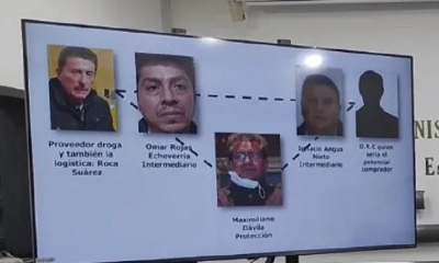 Maximiliano Dávila iba a dar protección al tráfico de droga que pretendía realizar Techo e´ Paja.