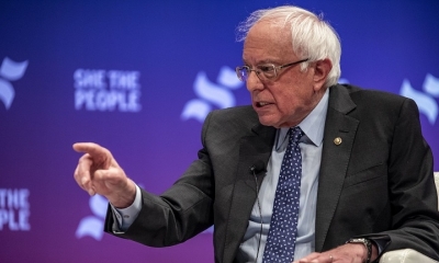 El senador demócrata de Estados Unidos, Bernie Sanders