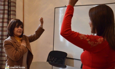Ministra López posesiona a Dávila/Foto. MC