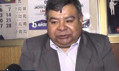 Mario Rocha, fiscal departamental de Oruro. Foto: Internet
