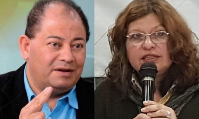 Carlos Romero y Dunia Sandóval/Foto. Kandire