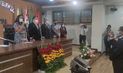 PAÍS CHUQUISACA Rufo Nivardo Vásquez es el nuevo preside el Tribunal Agroambiental