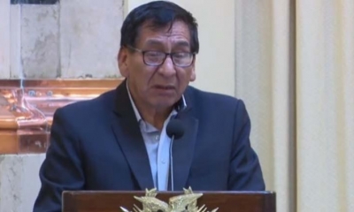 Rubén Méndez, ministro de Medio Ambiente y Aguas.